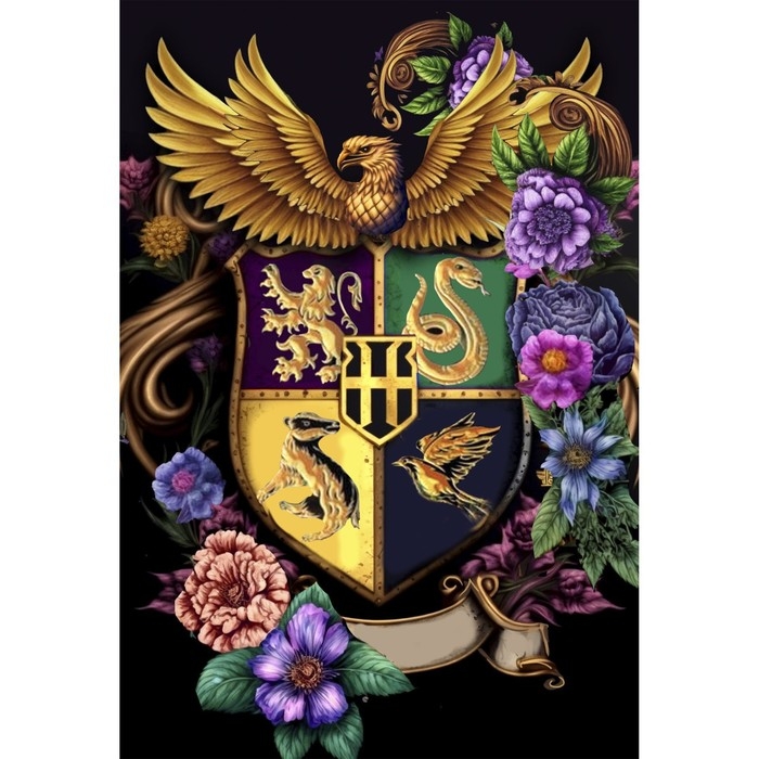 Алмазная мозаика с полным заполнением на холсте &laquo;Герб&raquo;, 30 х 40 см