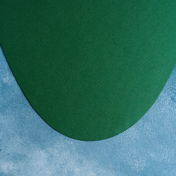 Салфетка сервировочная на стол Доляна &laquo;Тэм&raquo;, 44&times;35,5 см, цвет зелёный