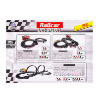 Автотрек &laquo;Гонки на суперкарах&raquo;, 546 см, с 2 машинами, пульт + ручной генератор, работает от сети