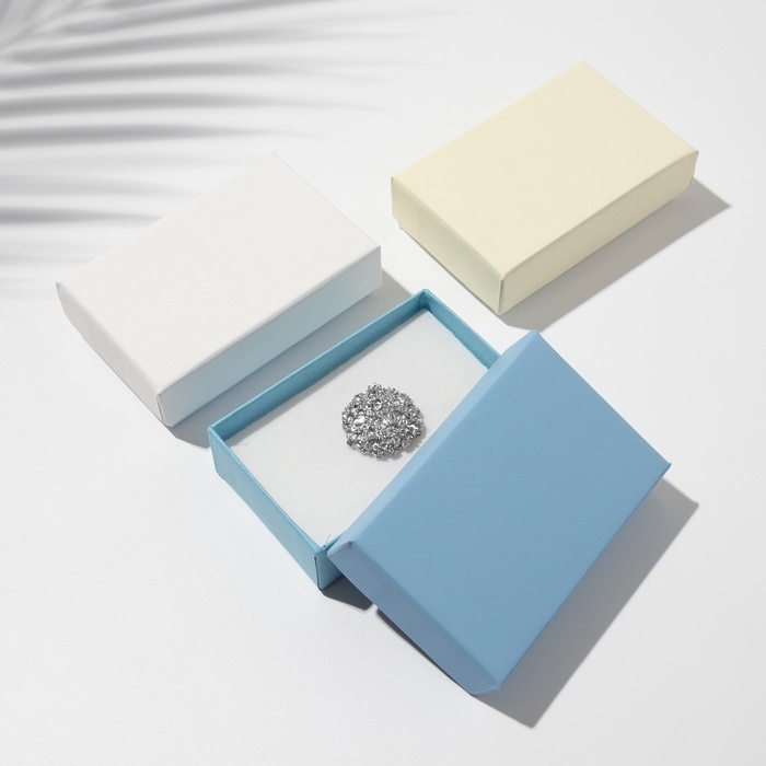 Коробочка подарочная под брошь &laquo;Классика&raquo; нежность, 5&times;8, цвет МИКС