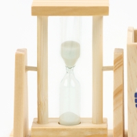 Песочные часы &mdash; органайзер "Don't worry be capy" для канцелярии, 13.5 х 9.5 х 5 см