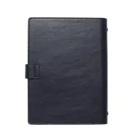 Органайзер на кольцах, C6, с хлястиком, 80л, линия, к/зам, Синий