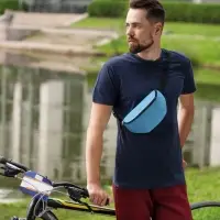 Поясная сумка Handy Dandy, синяя