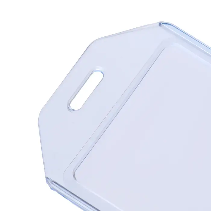 Бейдж вертикальный 54 х 85 мм, ErichKrause прозрачный корпус