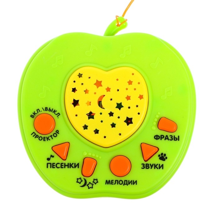 Музыкальная игрушка &laquo;Весёлые зверята&raquo;, цвет зелёный