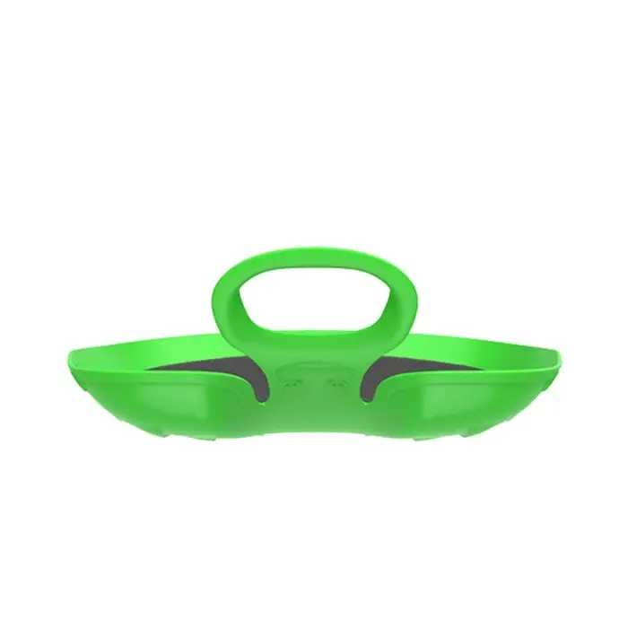 Санки-ледянки с мягкой сидушкой &laquo;Вираж&raquo;, зеленые, 39&times;37см