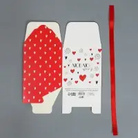 Коробка подарочная складная, упаковка, &laquo;Люблю тебя&raquo;, 12 х 12 х 12 см