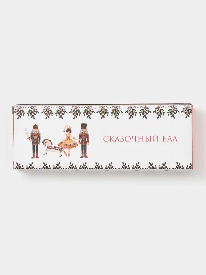 Подставка под ложку новогодняя Доляна &laquo;Щелкунчик&raquo;, 22.3&times;7.1&times;2.5 см, доломит, белая