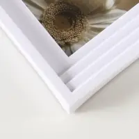 Фоторамка пластик 10х15 см "Арка" белая 19х14,5х1,8 см