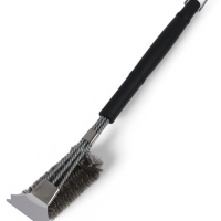 Щетка - скребок для чистки гриля Maclay, стальная, длина 45 см