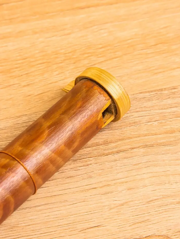 Сувенирный музыкальный инструмент "Флейта" бамбук, цв. коричневый, 40х3х3 см