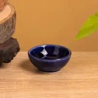 Соусник, 4.54.5&times;2 см, керамика, синий