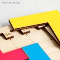 Головоломка-конструктор с уровнями сложности