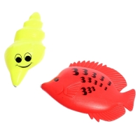 Рыбалка &laquo;Большие рыбки&raquo; 10 рыбок, 2 удочки, 2 сачка