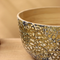 Салатник 25х25х11см, бамбук