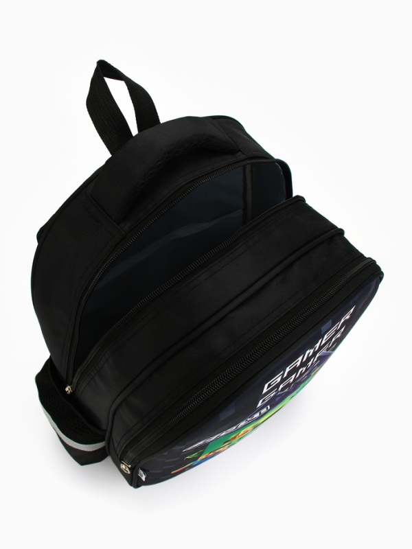 Рюкзак каркасный ArtFox STUDY, 39х30х14 см, унив "Пиксели"