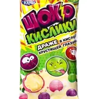Драже в кислой хрустящей глазури &laquo;ШокоКислики&raquo;, 10 г