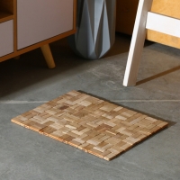 Коврик из тикового дерева, 40х30х0,7 см