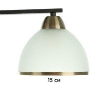 Люстра "Рендо" 3хЕ27 40Вт черно-бронзовый 61х15х23 см