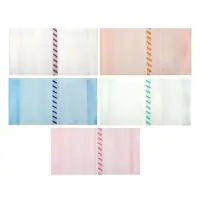 Обложка ПЭ 245 х 430 мм, 140 мкм, для учебников, универсальная, с закладкой, МИКС