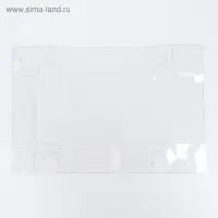 Коробка для капкейков, кондитерская упаковка, 2 ячейки &laquo;Present&raquo;, 16 х 8 х 7.5 см