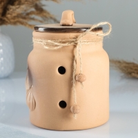 Банка для чеснока "Ретро" 1л / 16х11,5см, стандарт