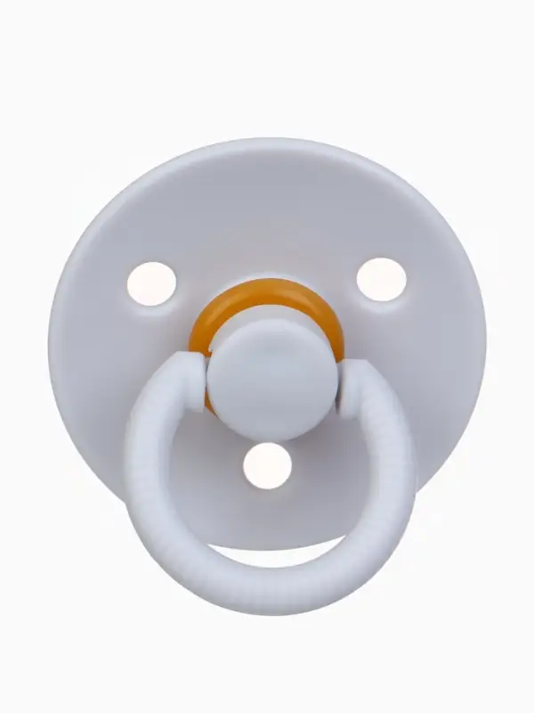 Соска - пустышка классическая, латекс, цв.серый, в контейнере, от 0 мес., M&B