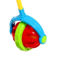 Каталка на палочке &laquo;Звонкий шар&raquo;, звенит