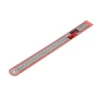 Линейка измерительная ЛОМ, металлическая, 300 мм