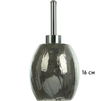 Бра &laquo;Кейти&raquo; 1х40Вт Е27 серебро 23х14х47+80см