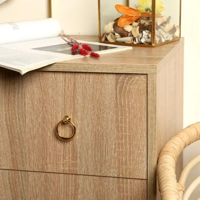 Ручка-кнопка ТУНДРА РК109, цвет золото