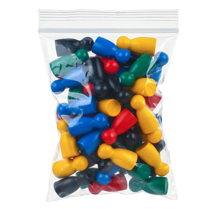 Набор фигурок для изучения счёта &laquo;Пешки&raquo; 50 шт. МИКС