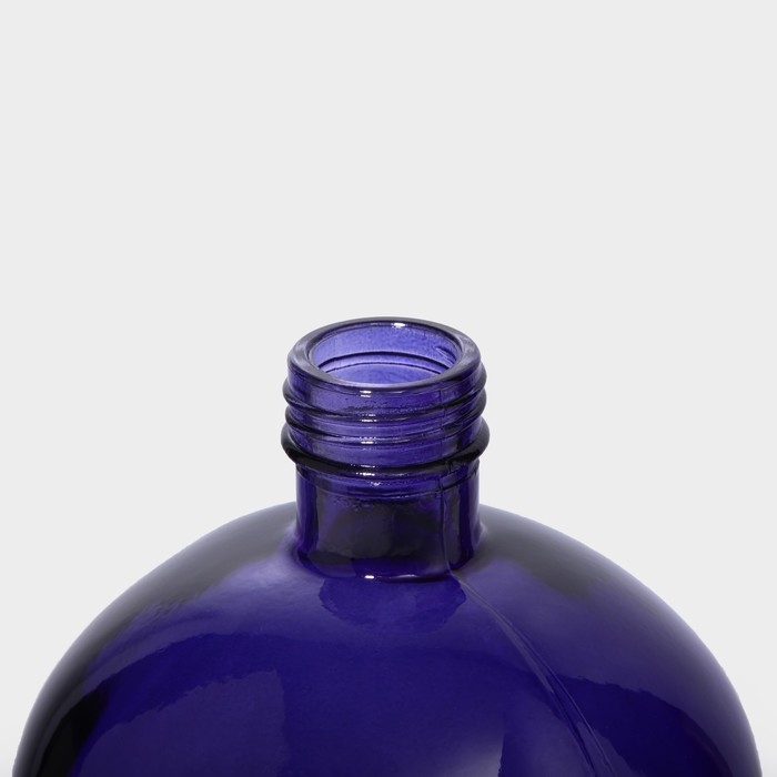 Бутылка стеклянная &laquo;Череп&raquo;, 0,77 л, цвет фиолетовый