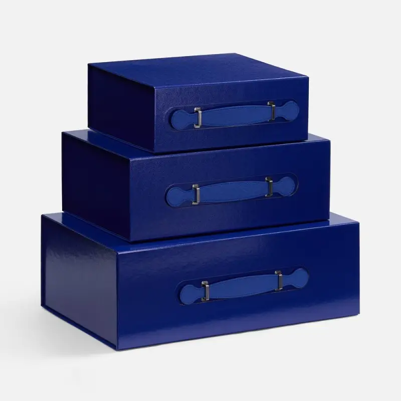 Коробка складная Holdfold, M, синяя