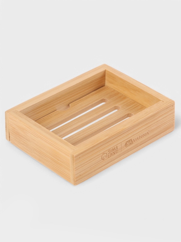 Набор аксессуаров для ванной BAMBOO, бамбук (дозатор. стакан, мыльница)