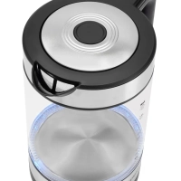 Чайник HYK-G3509 1,7л 2200Вт черный (стекло)