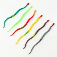 Резиновая игрушка &laquo;Змея. Ужик&raquo;, 18 см, цвета МИКС