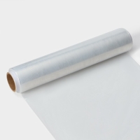 Плёнка пищевая Доляна, 30 см &times; 300 м, 8 мкм, цвет белый