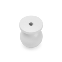 Ручка кнопка CAPPIO RK146, d=20 мм, цвет белый