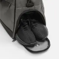 Спортивная сумка Atlantes, серая с черным