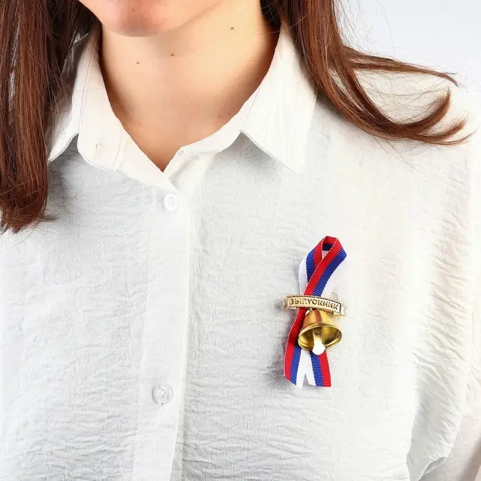 Колокольчик на выпускной &laquo;Выпускник детского сада&raquo;, 2.6 см, Микки Маус