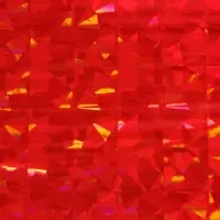 Пленка голографическая, &laquo;Калейдоскоп&raquo;, красная, 70 см &times; 1 м