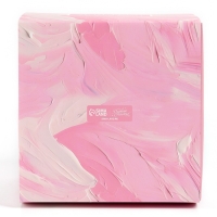 Коробка кондитерская с окном, сундук, &laquo;Нежные краски&raquo;, 20 х 20 х 20 см