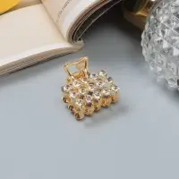 Крабик для волос &laquo;Классик&raquo;, 2.5 см, золото МИКС