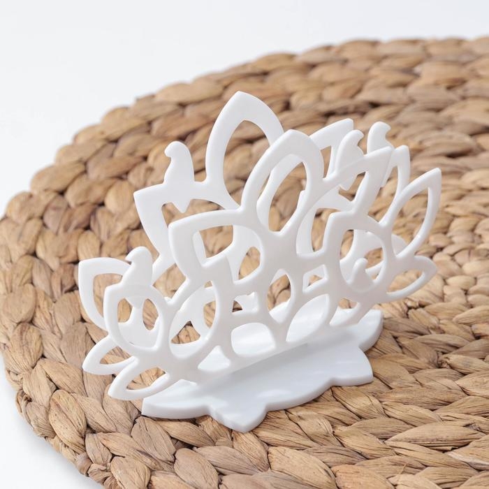 Салфетница Verona, 13,9&times;5,8&times;10,5 см, цвет белый