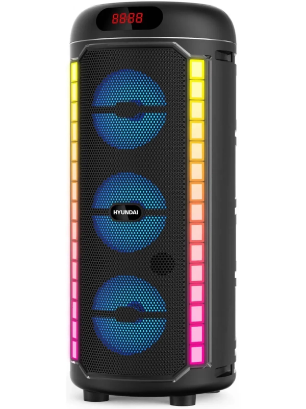 Минисистема H-MC1221 черный 15Вт FM USB BT SD MMC