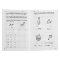 Рабочая тетрадь для детей 5-6 лет &laquo;Развиваем навыки чтения и грамотного письма&raquo;, часть 1, Бортникова Е.