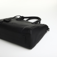 Сумка женская на молнии, TEXTURA, маленький размер, цвет чёрный