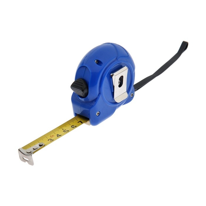 Рулетка ТУНДРА, пластиковый корпус, 5 м х 19 мм