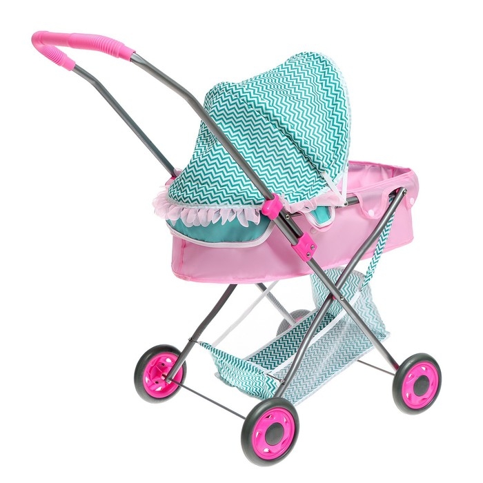 Коляска для кукол &laquo;Милый кроха&raquo; универсальная, с корзиной